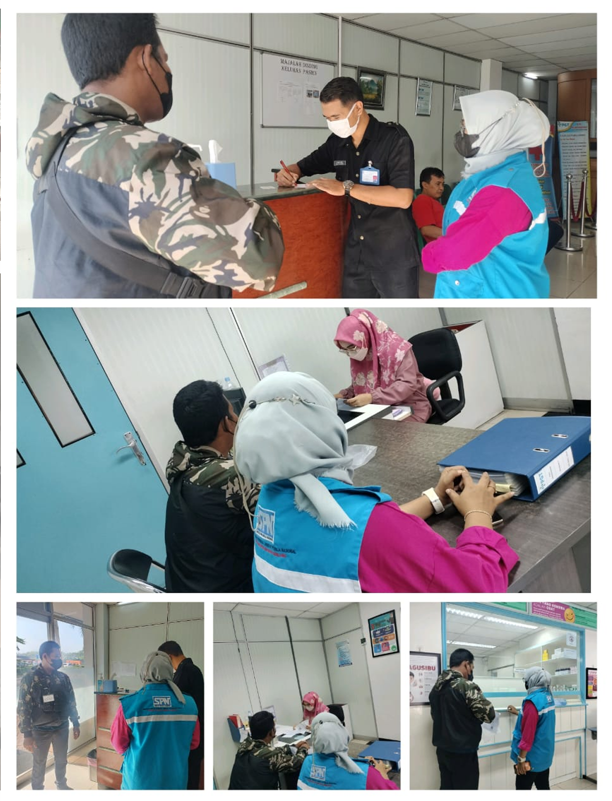 Pendampingan anggota sakit